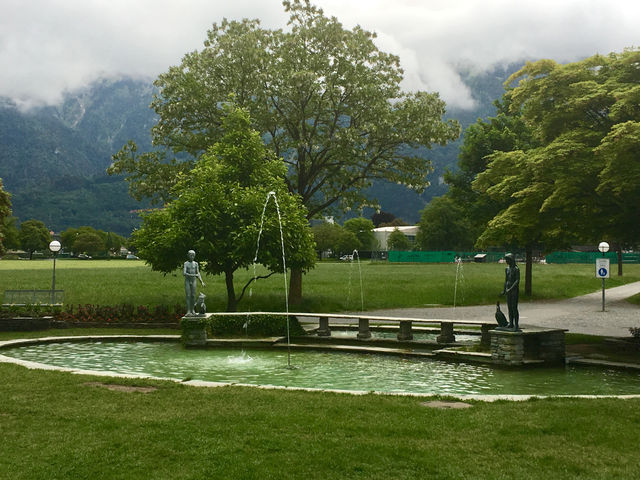 Swiss town of Interlaken