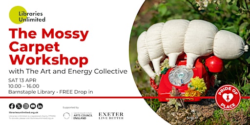 The Mossy Carpet with the Art & Energy Collective | Barnstaple Library