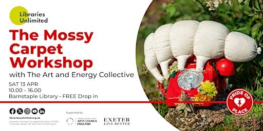 The Mossy Carpet with the Art & Energy Collective | Barnstaple Library