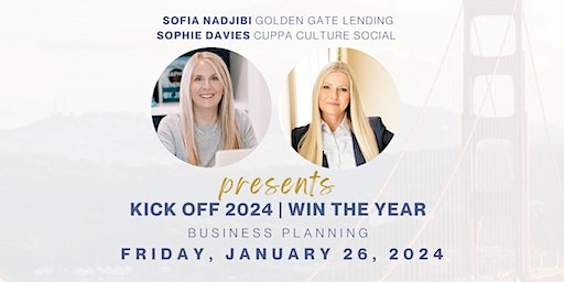 KICK OFF 2024 - WIN THE YEAR | Acqua Hotel Mill Valley