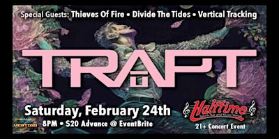 TRAPT live at HALFTIME with Thieves of Fire - Divide the Tides and Vertical Tracking | Halftime Sports and Music