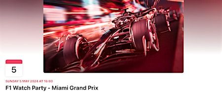 Formula 1 Miami GP Watch Party | The Shaskeen Pub and Restaurant