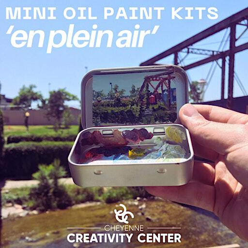 Mini Oil Paint Kits 'en plein air' | Curt Gowdy State Park