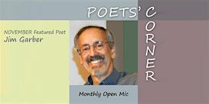 Poets’ Corner Open Mic Presents Jim Garber | Tompkins Corners Cultural Center
