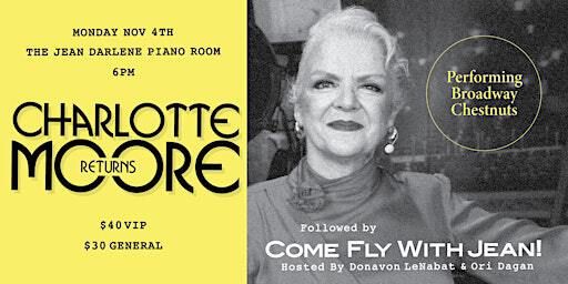 Charlotte Moore Returns | The Jean Darlene Piano Room