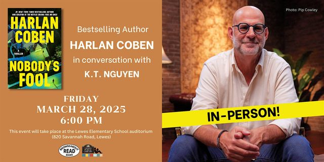 An Evening with Harlan Coben! | Lewes Elementary School