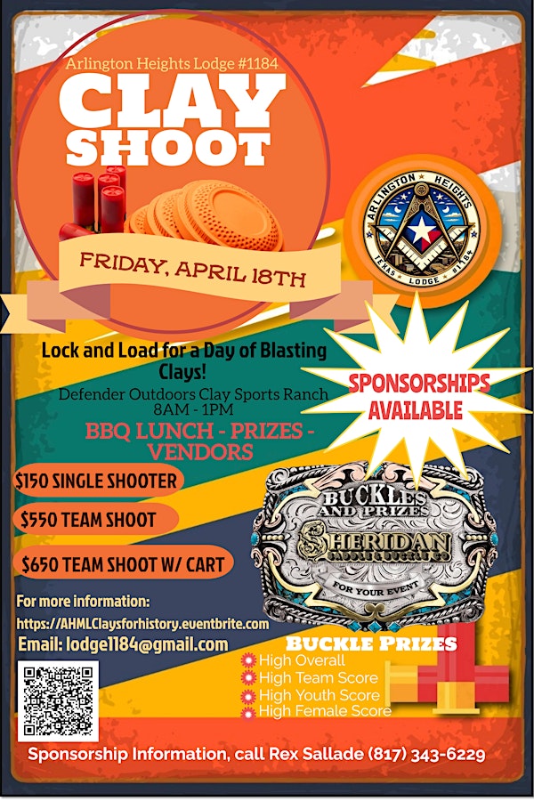 Clays for History: Supporting Arlington Heights Masonic Lodge #1184 | Defender Outdoors Clay Sports Ranch