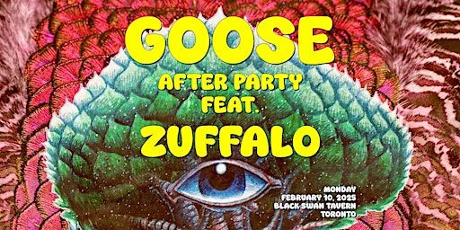 GOOSE ***AFTER PARTY SHOW*** feat. ZUFFALO | Black Swan Tavern