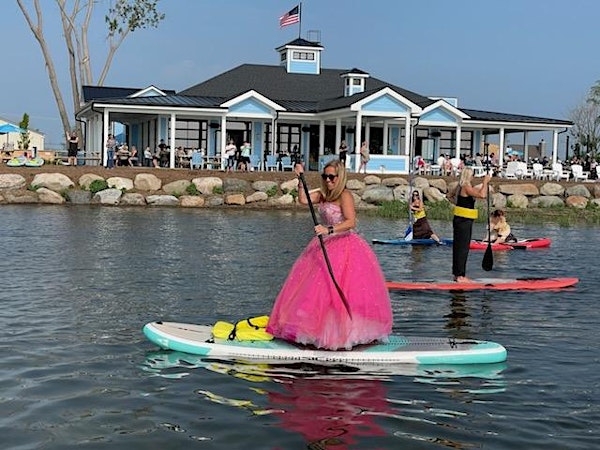 Wreck the Dress SUP Event 2025! | Cabana Blue Lakefront Sports Bar & Grill