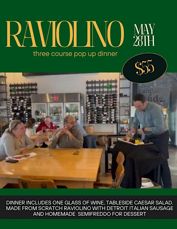 Old Country Raviolino Dinner | Alchemy Wine & Beer