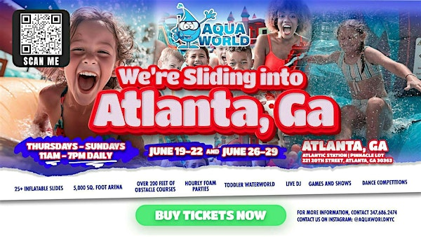 AQUA WORLD AT SLIDE CITY WATER PARK JUNE 20TH | 241 20th St