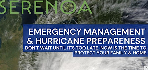 Emergency Management & Hurricane Prepareness | Serenoa Clubhouse