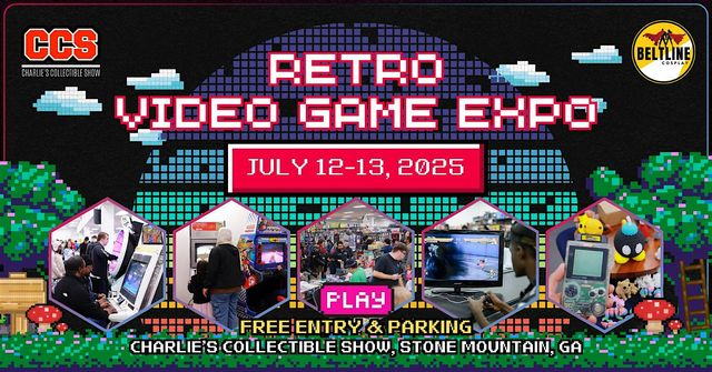 CCS Retro Video Game Expo | Charlies Collectible Show