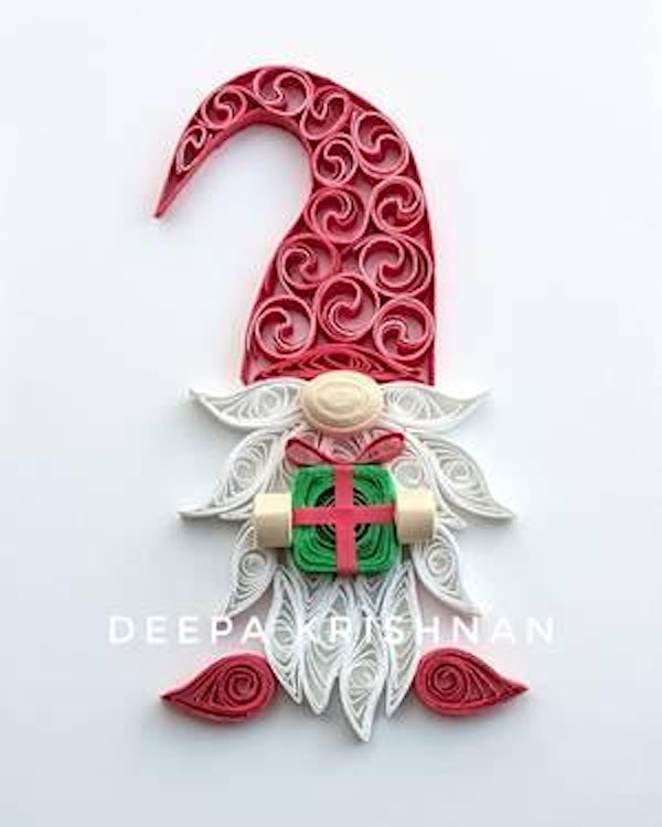 Holiday Gnome - Paper Quilling | The Rec Room - Square One