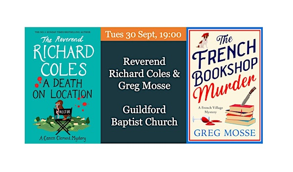 Reverend Richard Coles in Conversation with Greg Mosse | Guildford Baptist Church