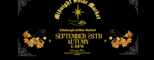 Midnight Solar Market - Autumn | Assembly Roxy