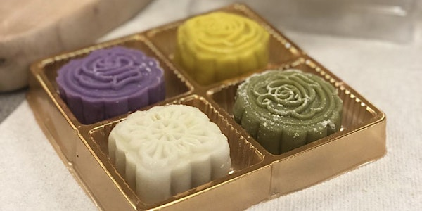4 Coloured Snowy Mooncakes for Mid-Autumn Festival (Gluten-Free naturally) | 250 W 3rd Ave