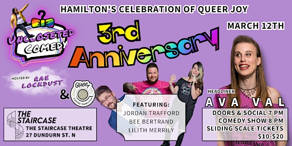 Uncloseted Comedy third anniversary with Ava Val! | The Staircase