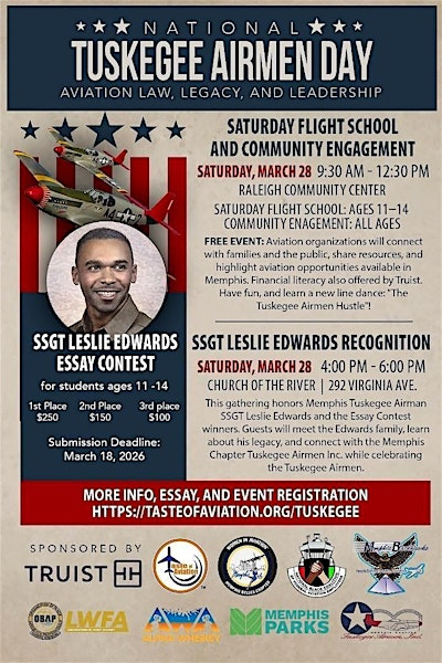 Tuskegee Airmen Day - Saturday Flight School | Raleigh Community Center