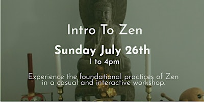 Intro to Zen Workshop | Cincinnati Zen Center