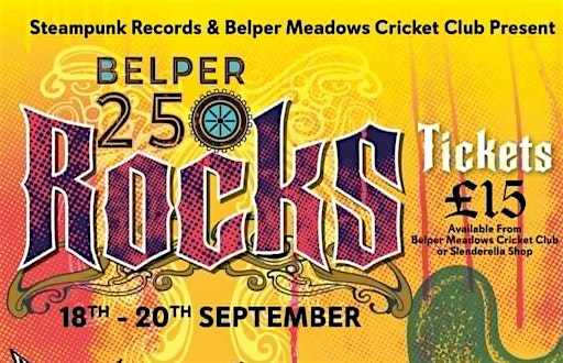 Belper 250 Rocks | BELPER MEADOWS CRICKET CLUB