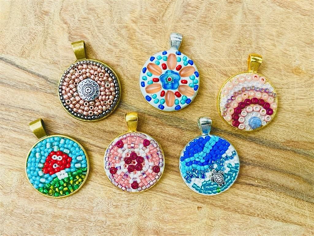 Mosaic Pendant | Harry P. Leu Gardens