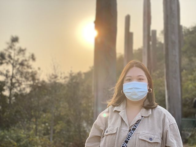 心經簡林睇日落