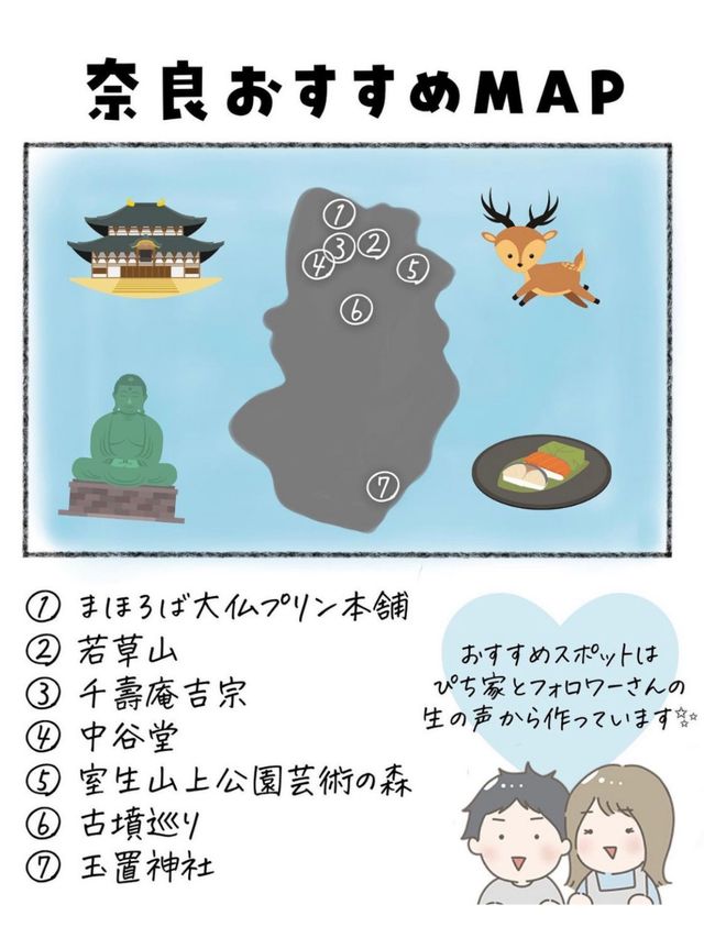 奈良県で外せないスポット7選