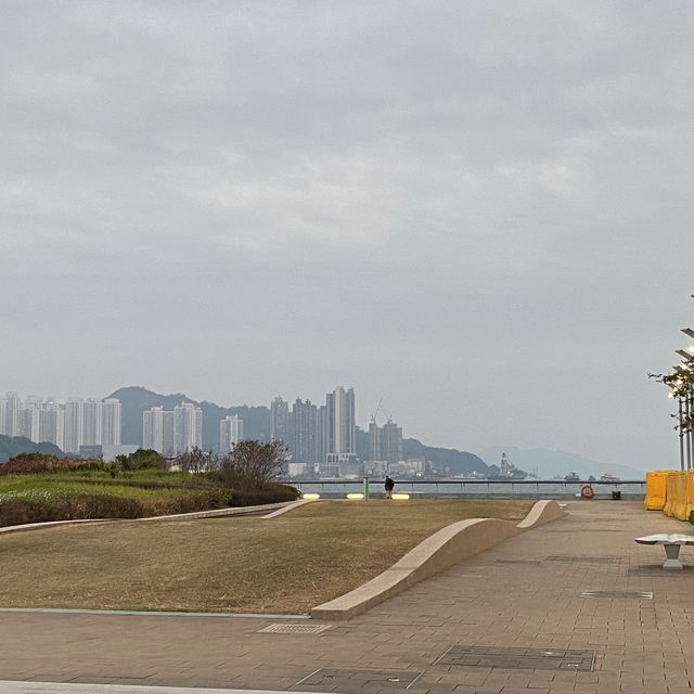 鬧市中的寧靜地方｜啟德跑道寵物共享公園