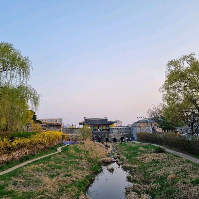 수원의 대표 관광지! 수원 행궁길을 지나 방화수류정에서 나들이도 즐기고 산책도 해보아요!