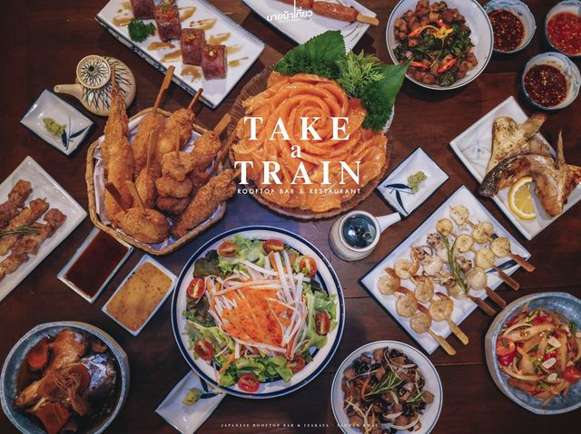  TAKE A TRAIN Rooftop สะพานควาย