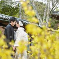 前撮りのおすすめスポット　京都　毘沙門堂