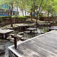 湯圍溝溫泉公園｜礁溪超有名必來拍照的地方