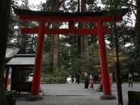 Beautiful Shrine in Hakone 