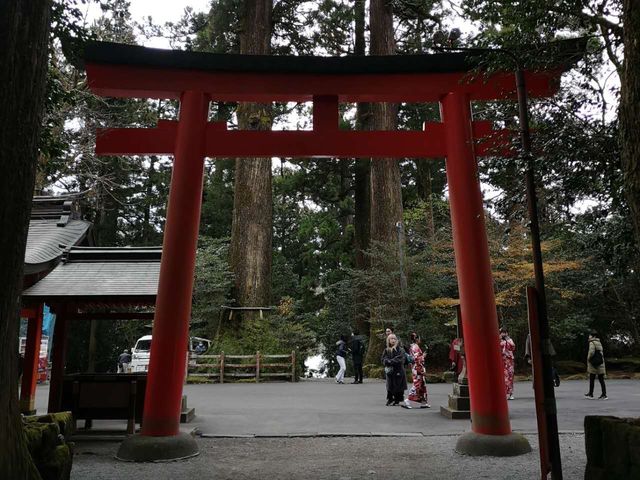 Beautiful Shrine in Hakone 