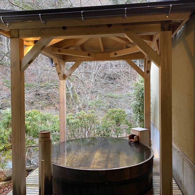 山あいに立つNEWOpenの宿で温泉三昧❣️