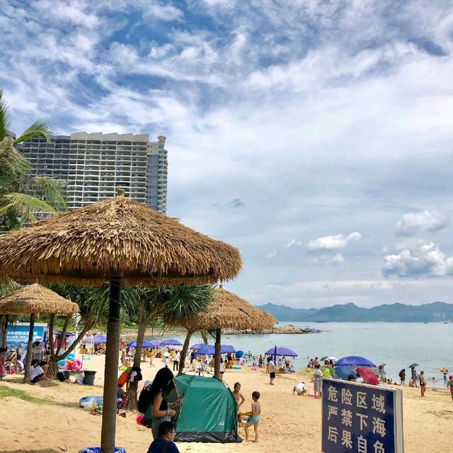 惠州碧桂園十里銀灘沙灘美