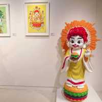 玩味十足海港城畫展