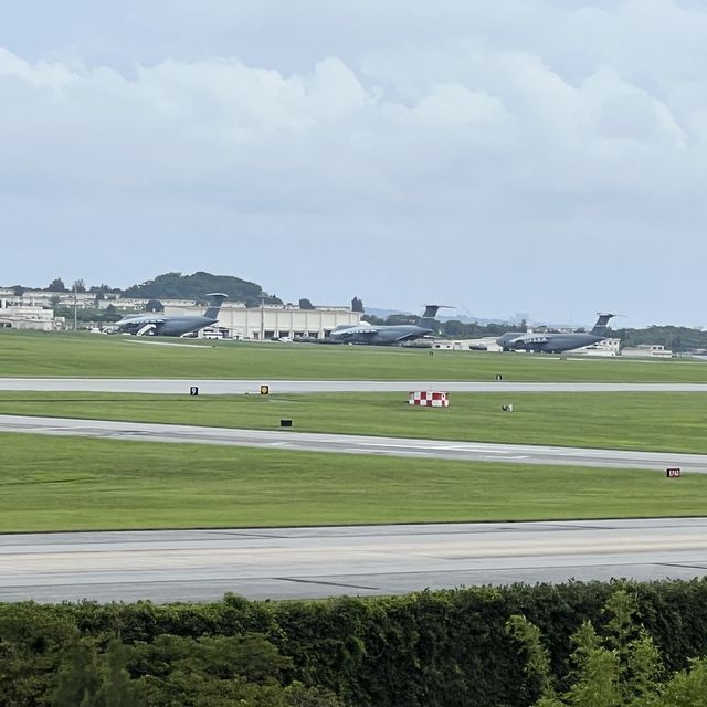 【沖縄･本島】嘉手納基地を一望！展望台のある道の駅