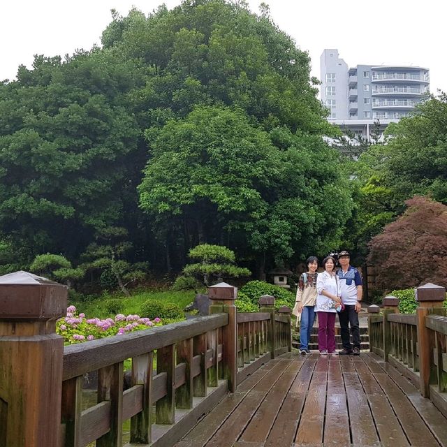 Beautiful Japanese garden  at Chiba