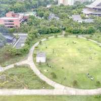 パークタワー東京のコーナーの素晴らしい景色