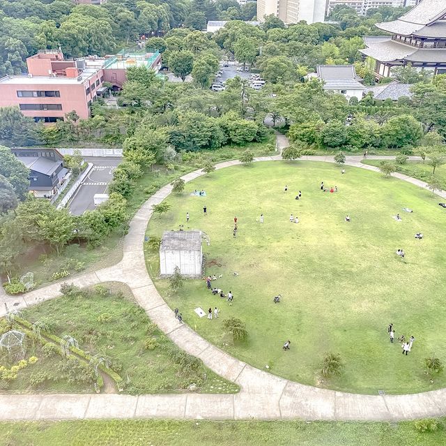 パークタワー東京のコーナーの素晴らしい景色