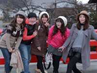日本中部地區必拍鍛冶橋 紅色橋梁超有feel 