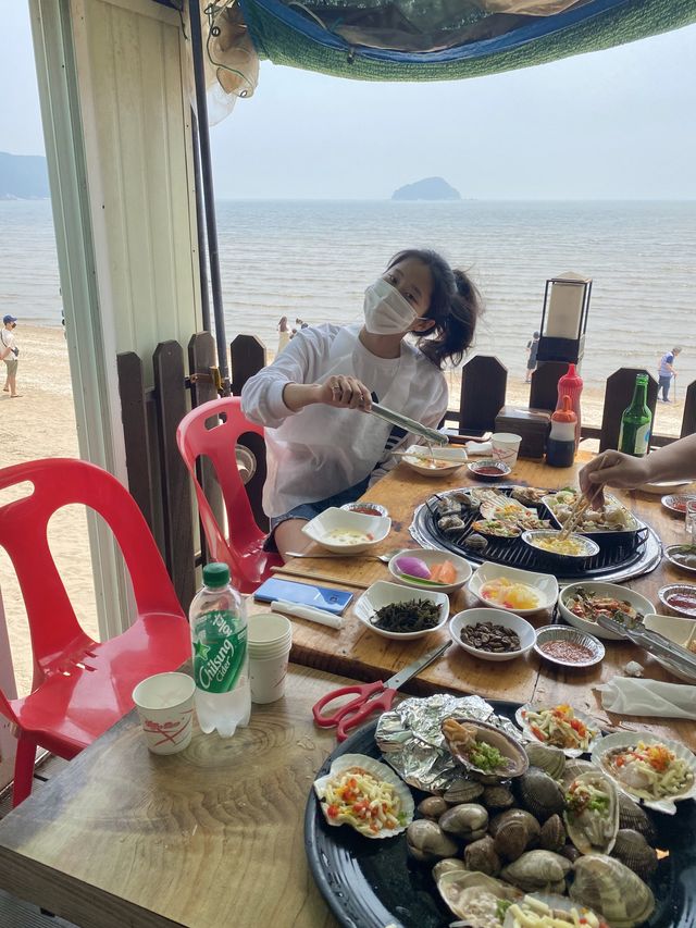 [을왕리] 가까운 바다 을왕리에서 조개구이/랍스터