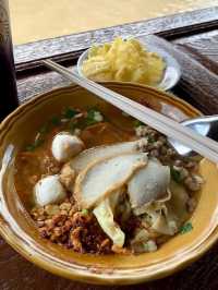 เตี๋ยวหลบมุม @ตลาดน้ำอัมพวา