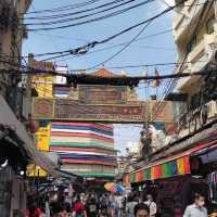 三聘市場 曼谷唐人街歷史悠久市集 紀念品紡織品集散地