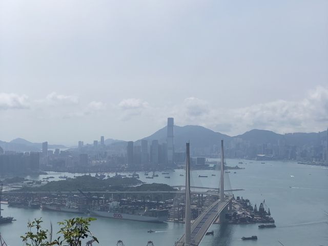 青衣細山步行徑⛰️鳥瞰藍巴勒海峽