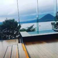 Stunning views from Lake Toya Nonokaze