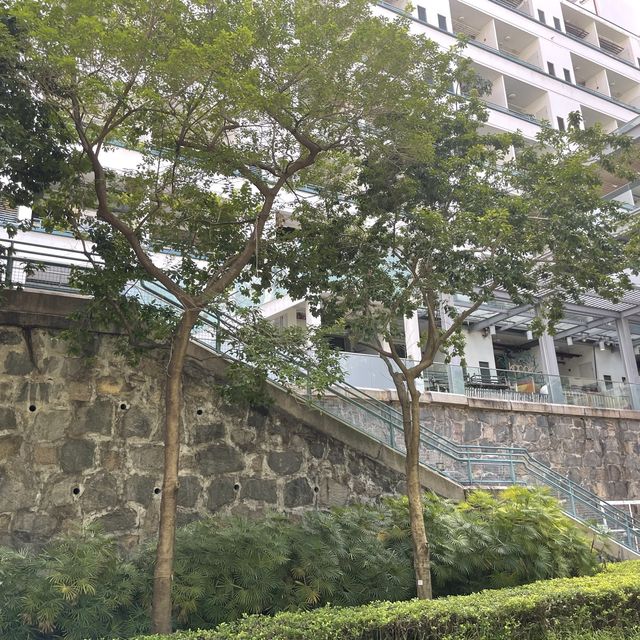 充滿藝術寧靜的小花園