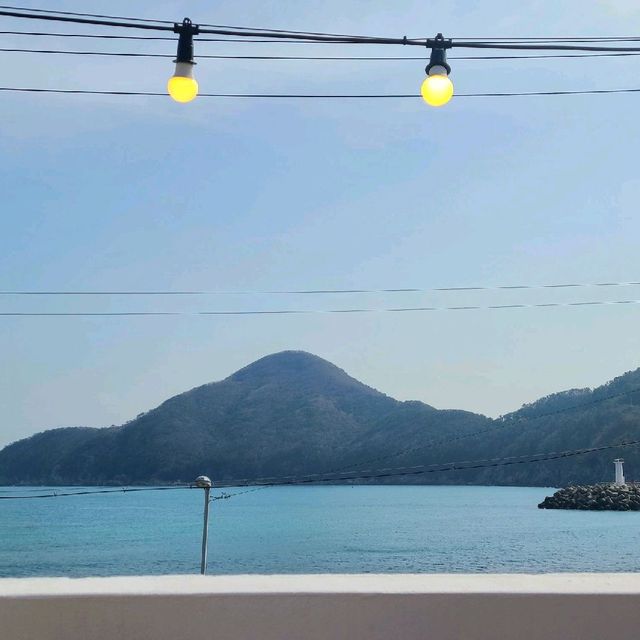 거제여행, 거제 남부면 주택개조 카페 " 화소반 "